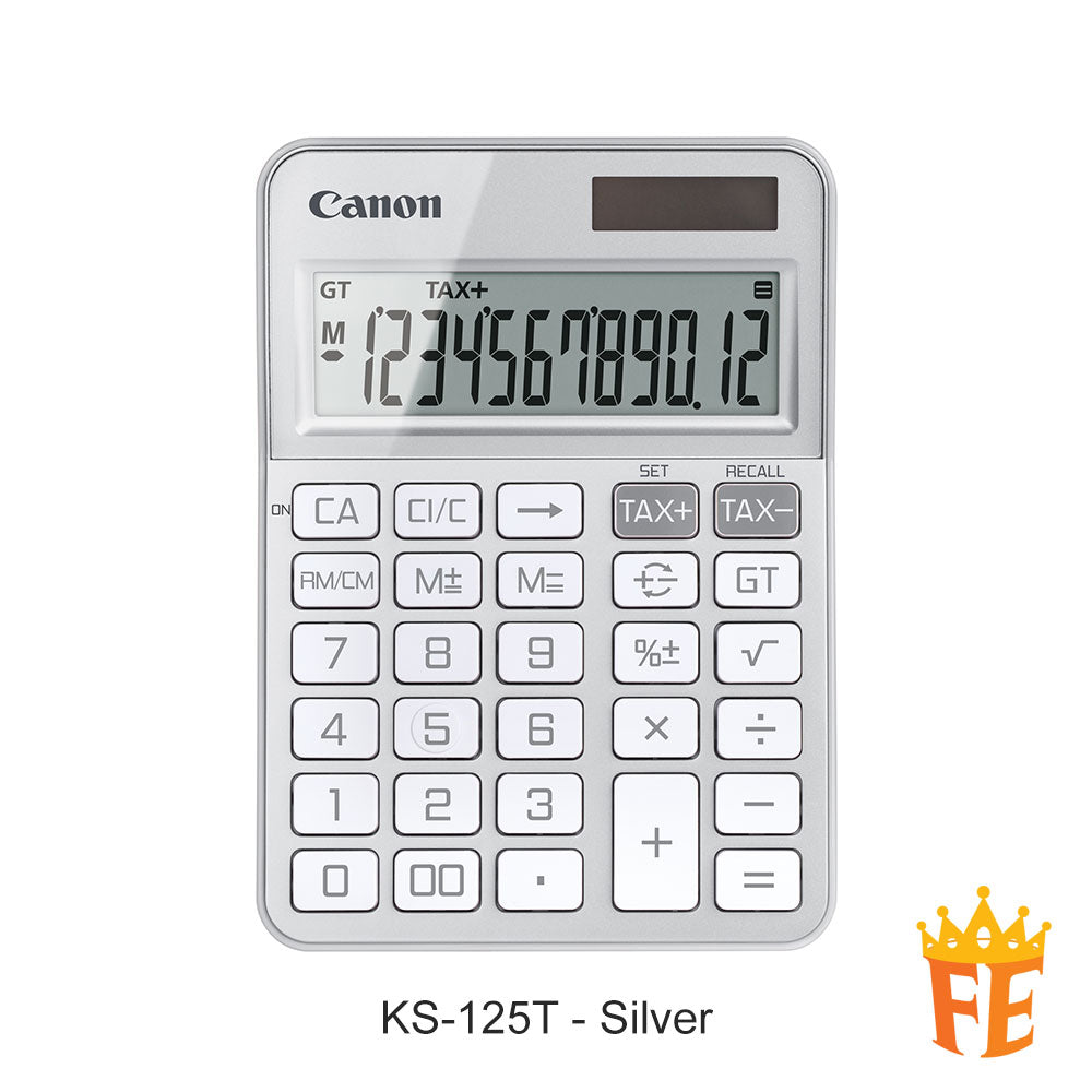 Canon Calculator Desktop 12 Digits KS-125T Series