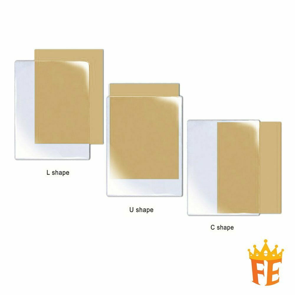 CBE L / U / C Shape A4 / F4 / A3 PVC Transparent Document Holder