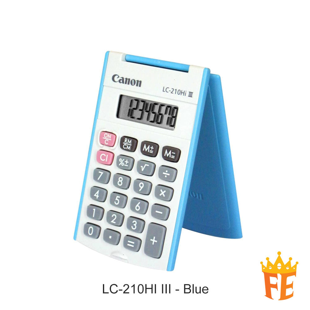 Canon Calculator Pocket Size (Handheld) LC-210HI III Series