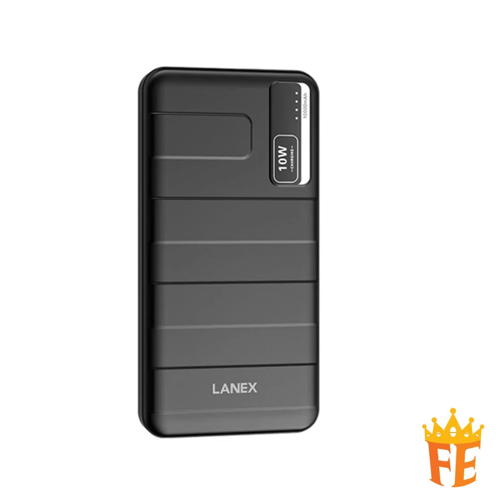 Lanex 10W Fast Charging Power Bank 10000mAh Black LP21