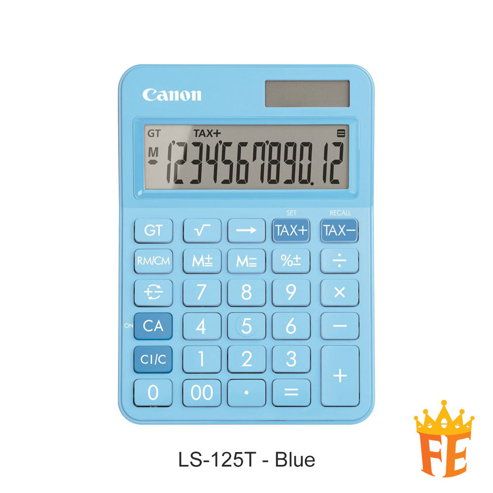 Canon Calculator Desktop 12 Digits LS-125T Series