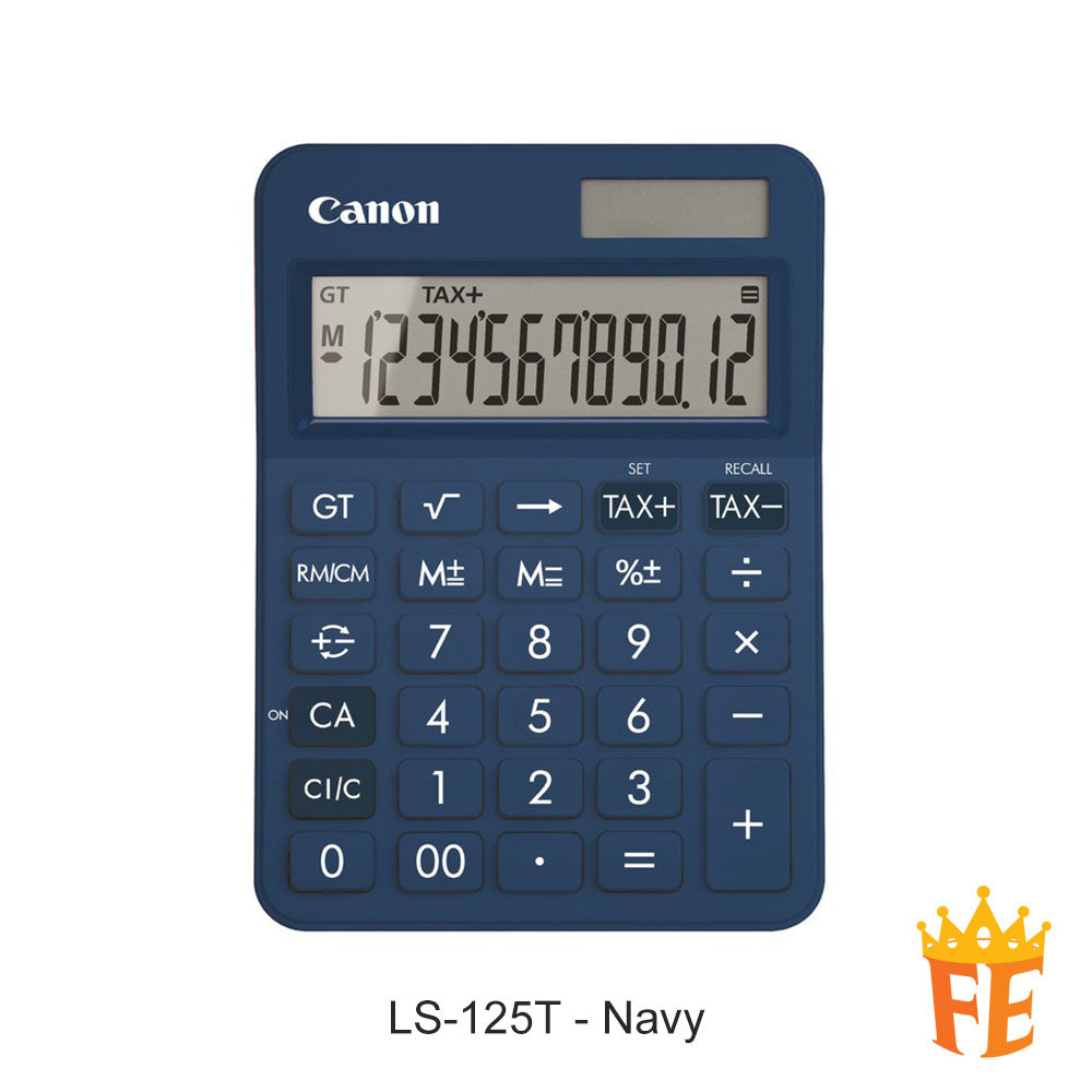 Canon Calculator Desktop 12 Digits LS-125T Series