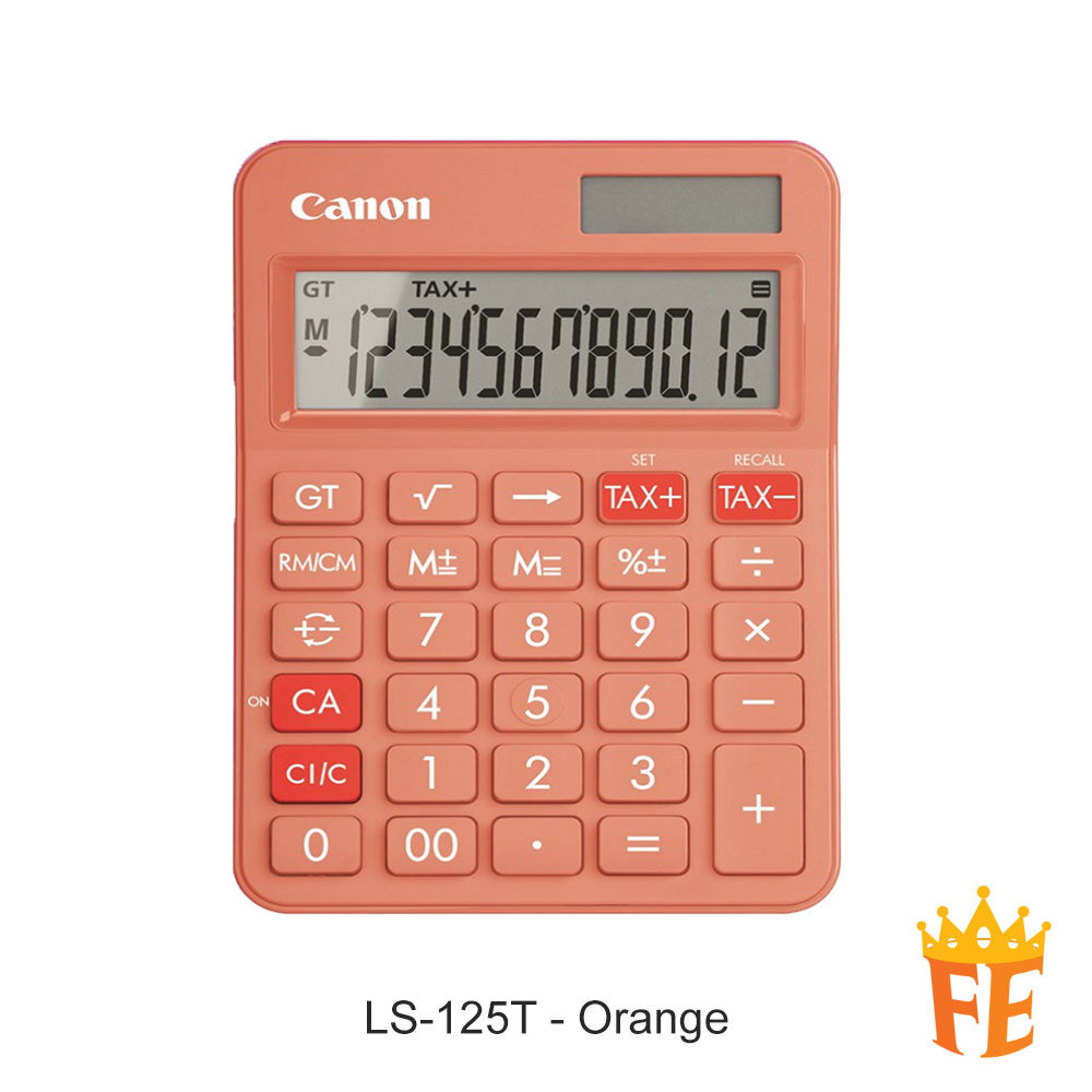 Canon Calculator Desktop 12 Digits LS-125T Series