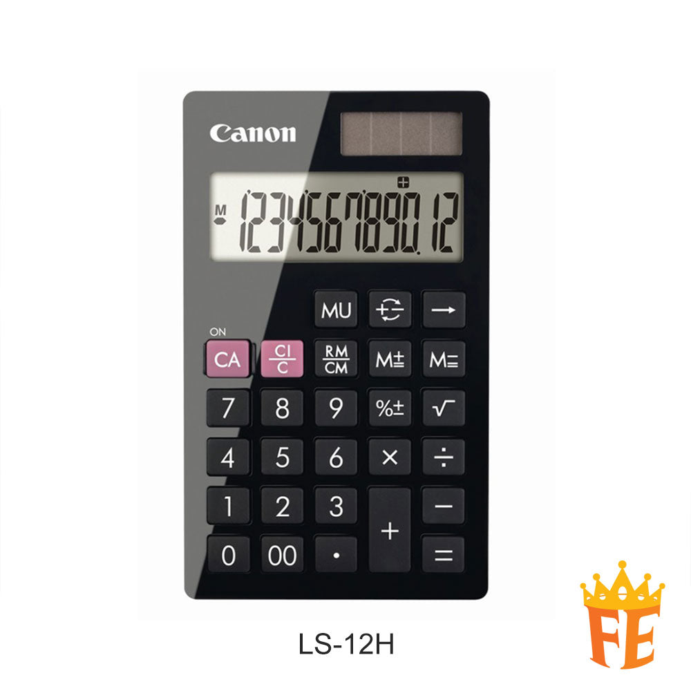 Canon Calculator Pocket Size (Handheld) LS-12H