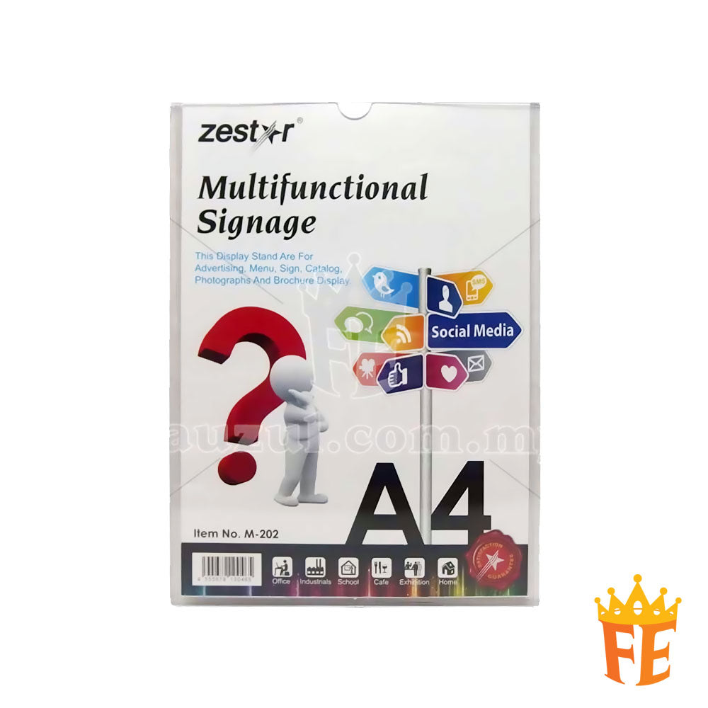 Acrylic Multifunctional Top slide in Signage A5 / A4