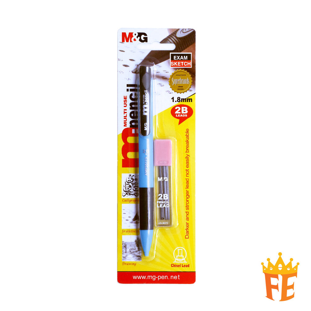 M & G Chisel Tip Mechanical Pencil (2b) Hamp0364