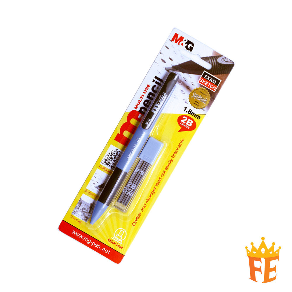 M & G Chisel Tip Mechanical Pencil (2b) Hamp0364