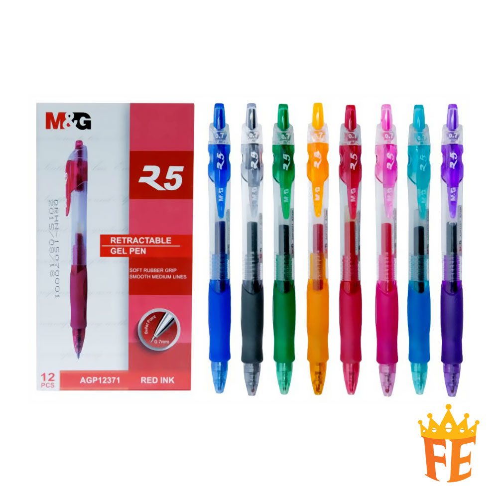 M & G R5 Gel Ink 0.7 Agp12371 All Colour