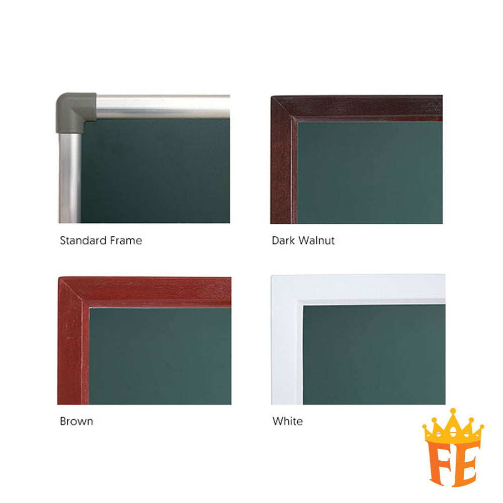 Aluminium Frame Magnetic Green Chalk Board / Chalk Blackboard All Size & Stand