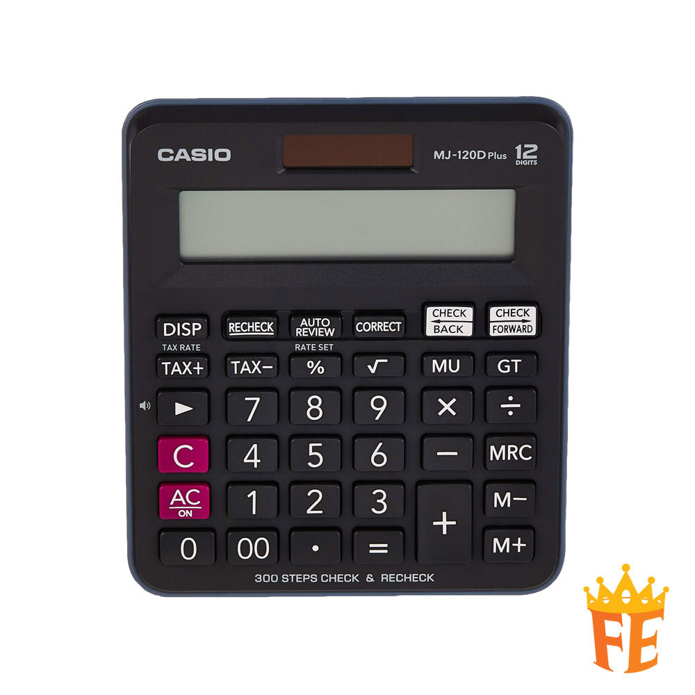 Casio Desktop Calculator 12 Digits MJ-120D PLUS