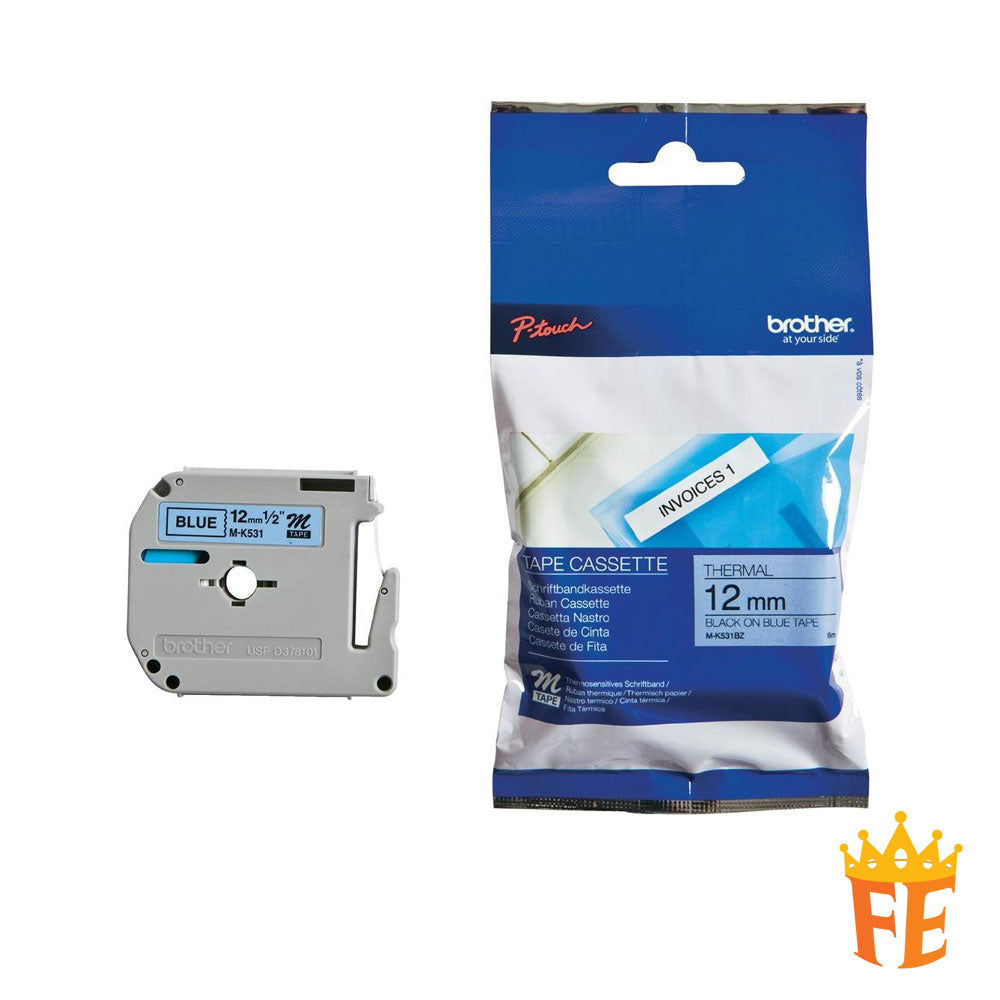 Brother P-Touch Consumables MTapes 9mm / 12mm X 8meter