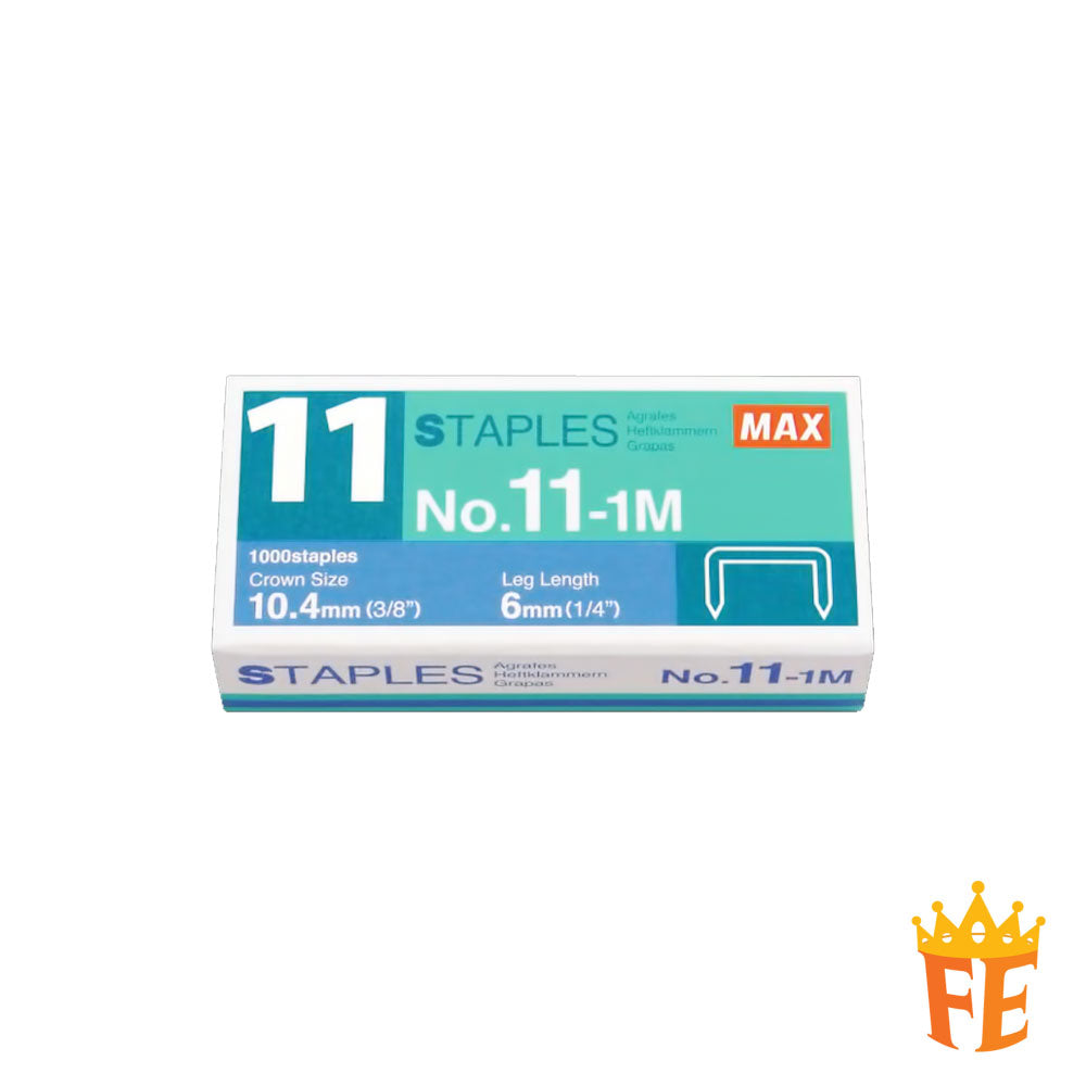 Max Staples 11-1M 6mm