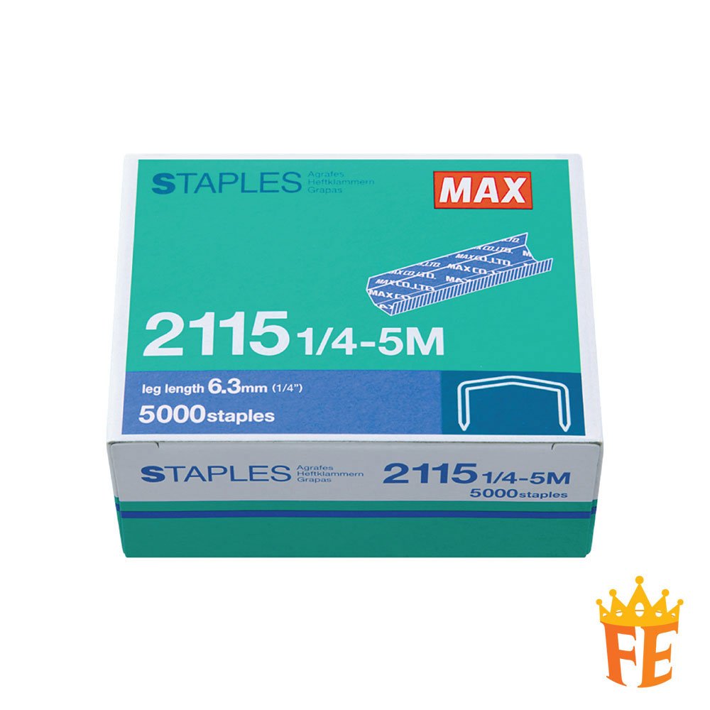 Max Staples 2115 1/4 6mm