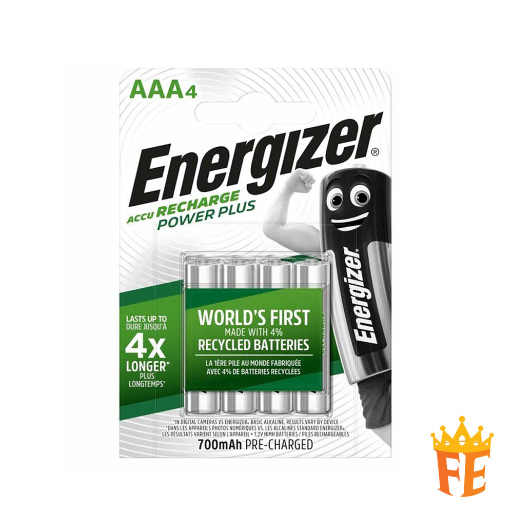 Energizer Rechargeable Battery 2 / 4 AAA 700mAh