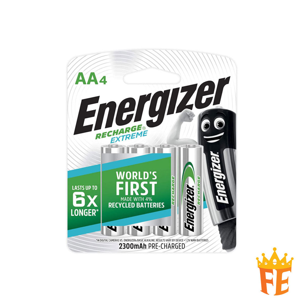 Energizer Rechargeable Battery 2 AA 2300mAh Ex NH15RP2EX