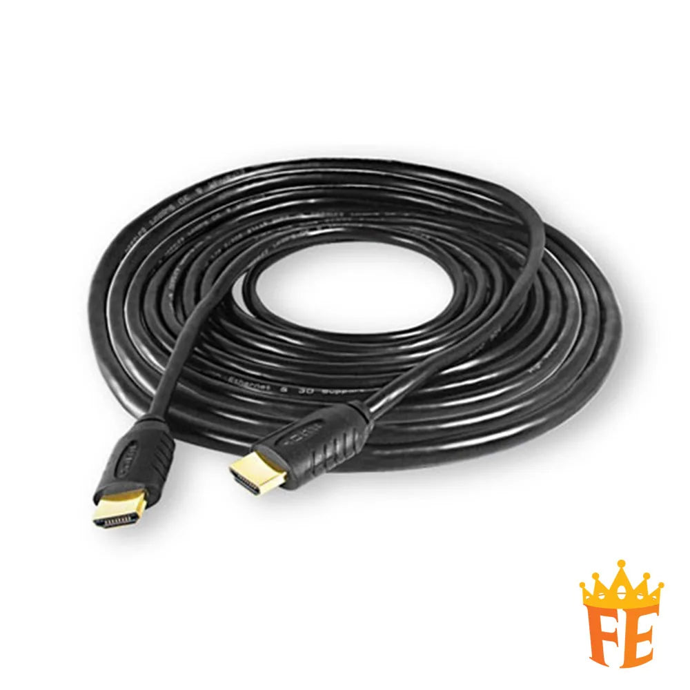 High Speed HDMI V1.4 Cable with Ethernet 5 Metre (Support 4K and 3D) Black OCD-533