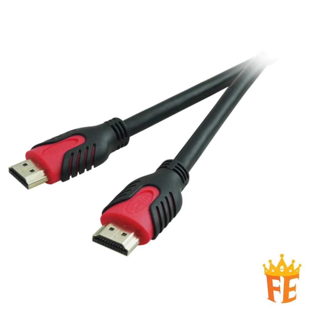 Ultra hd 4k hdmi 2.0 cable (1.8m, 3d support, hdr 4k 50 / 60p support, 2160p 3d, 18.0 gbps high speed) Black OCD-560