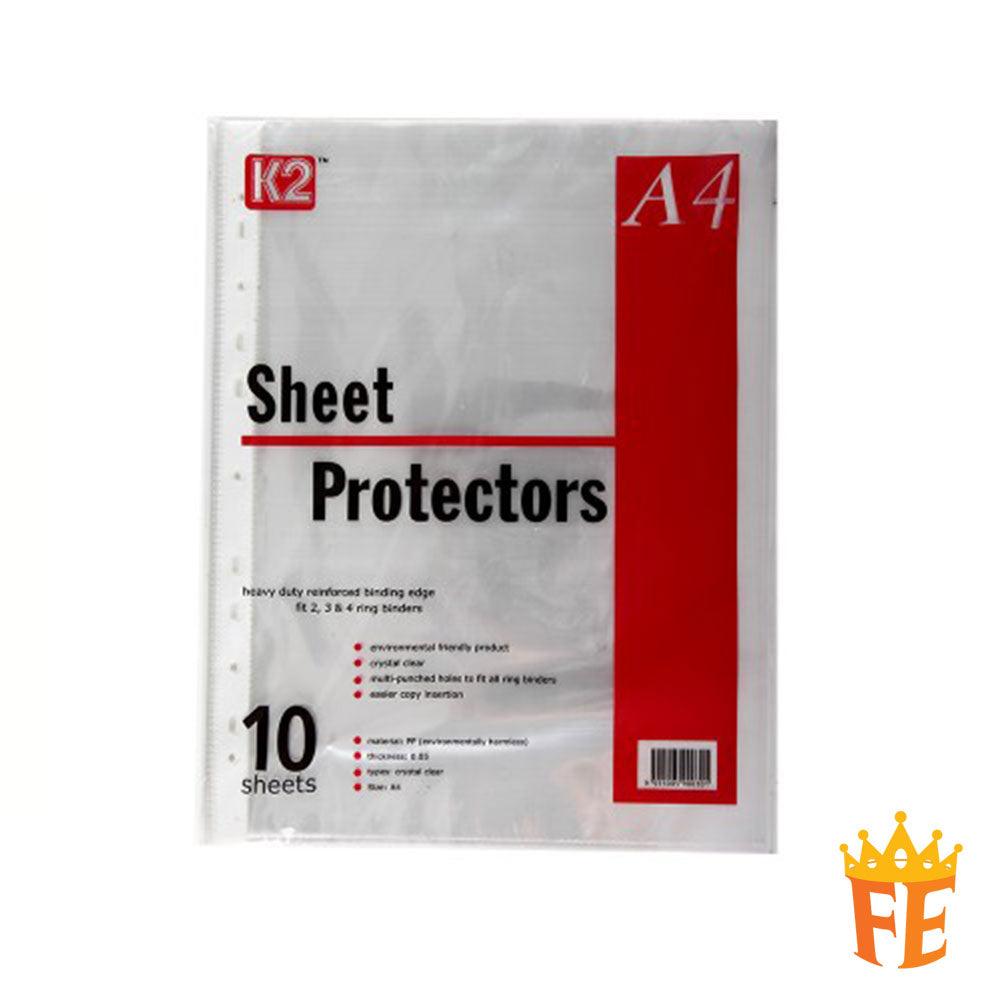 K2 Document Protector Refill Clear A4 / A3