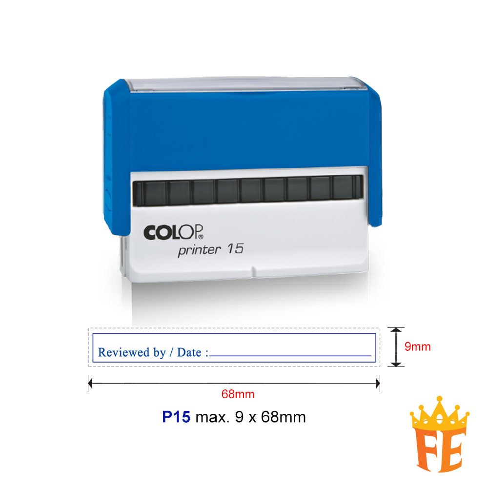 Colop Self Inking Standard Stamp All Size