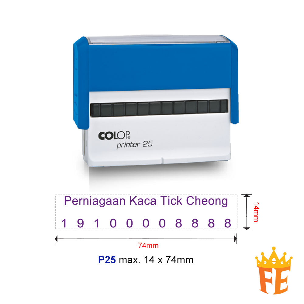 Colop Self Inking Standard Stamp All Size