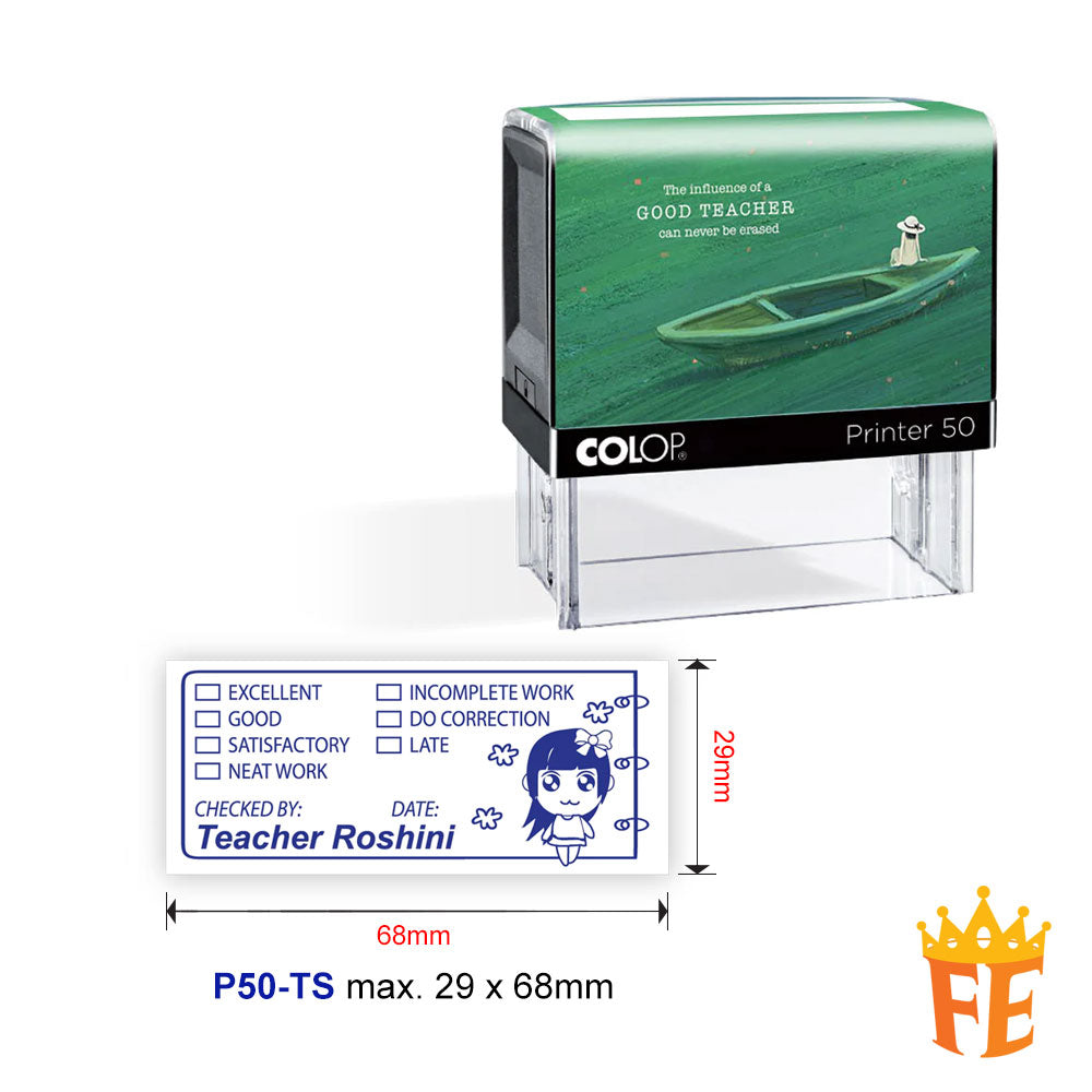 Colop Self Inking Teacher Stamp