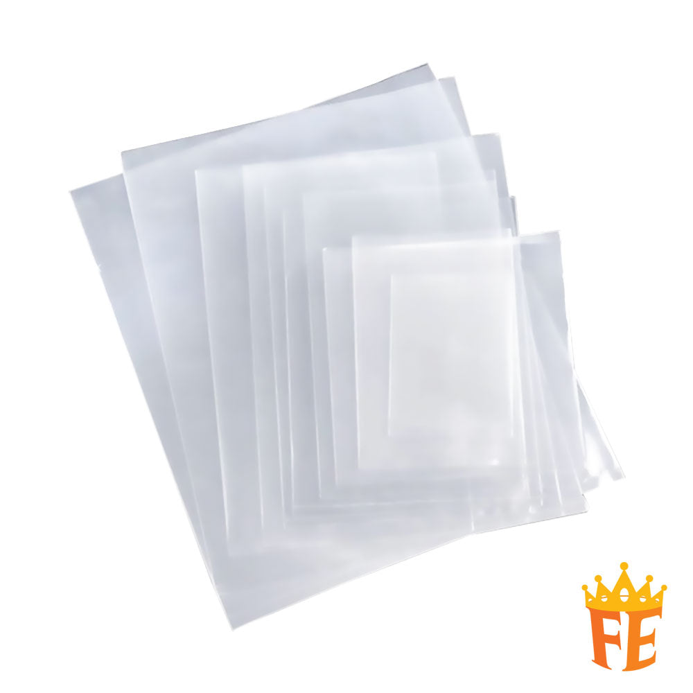 PP Transparent Plastic Bag 2kg 40micron ( 0.04mm) All Size