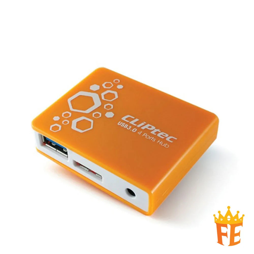 CLiPtec USB 3.0 4Port Hub - Velocity RZH-323