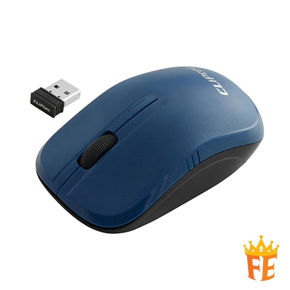 CLiPtec 1200 dpi 2.4GHz Wireless Optical Mouse - Essential RZS-842