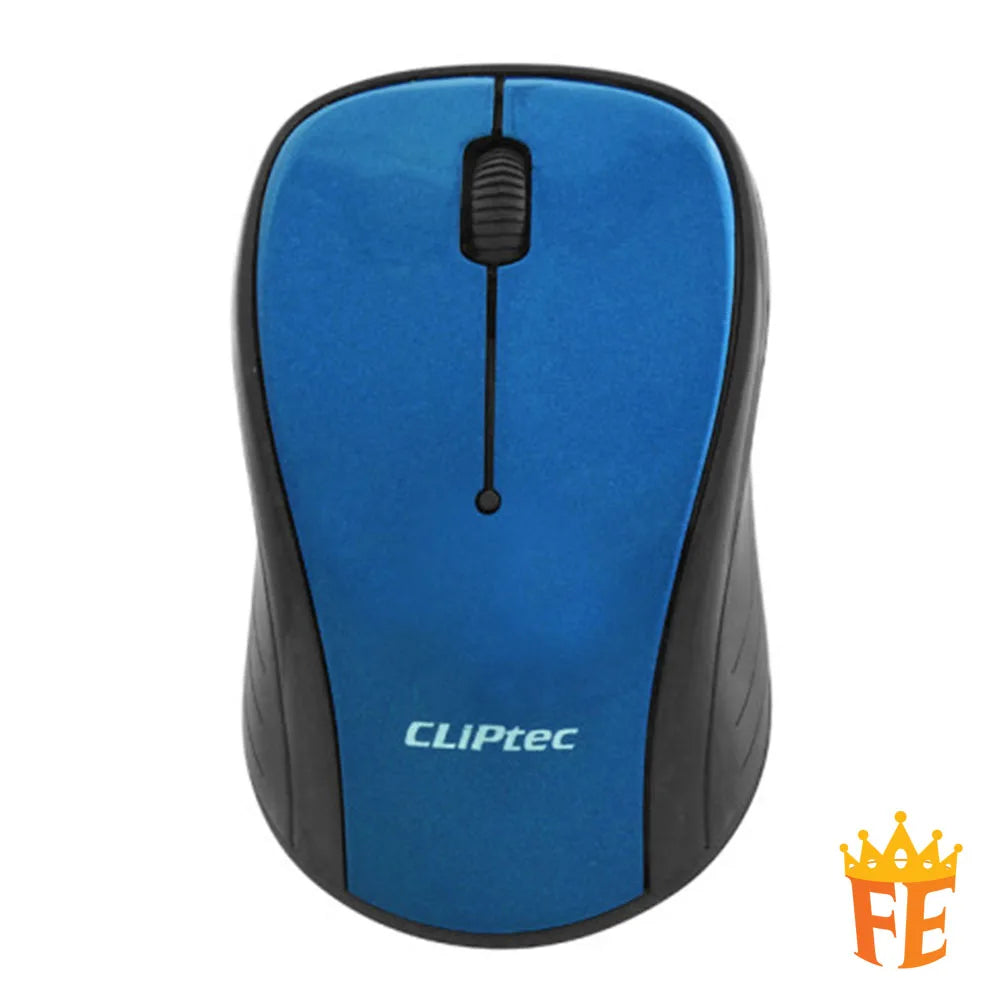 CLiPtec 1200 dpi 2.4GHZ Wireless Optical Mouse - Xilent II RZS-856