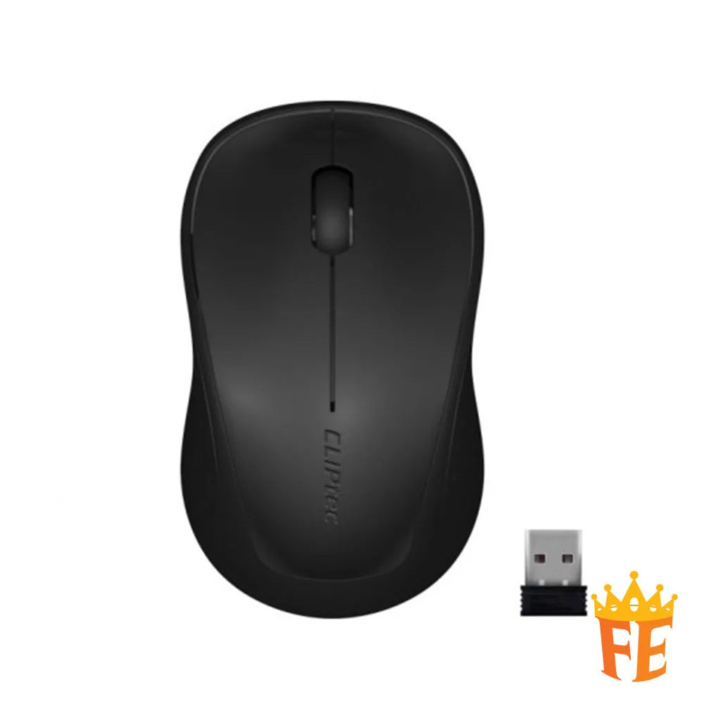 CLiPtec RZS866 1200 dpi 2.4Ghz Wireless Mouse- CLiP-Trax RZS-866