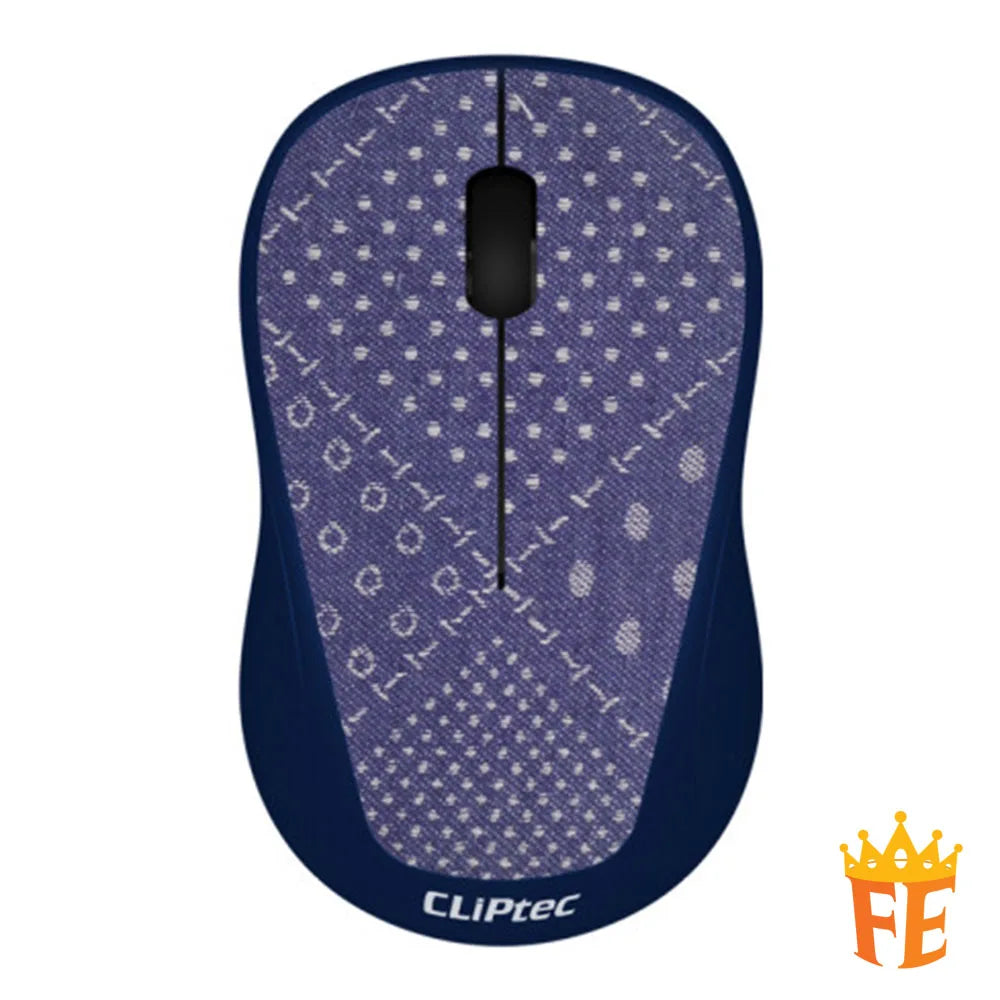 CLiPtec 2400 DPI 2.4Ghz Wireless Silent Mouse- Xilent-J RZS-866J