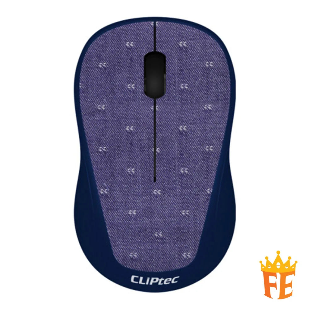 CLiPtec 2400 DPI 2.4Ghz Wireless Silent Mouse- Xilent-J RZS-866J