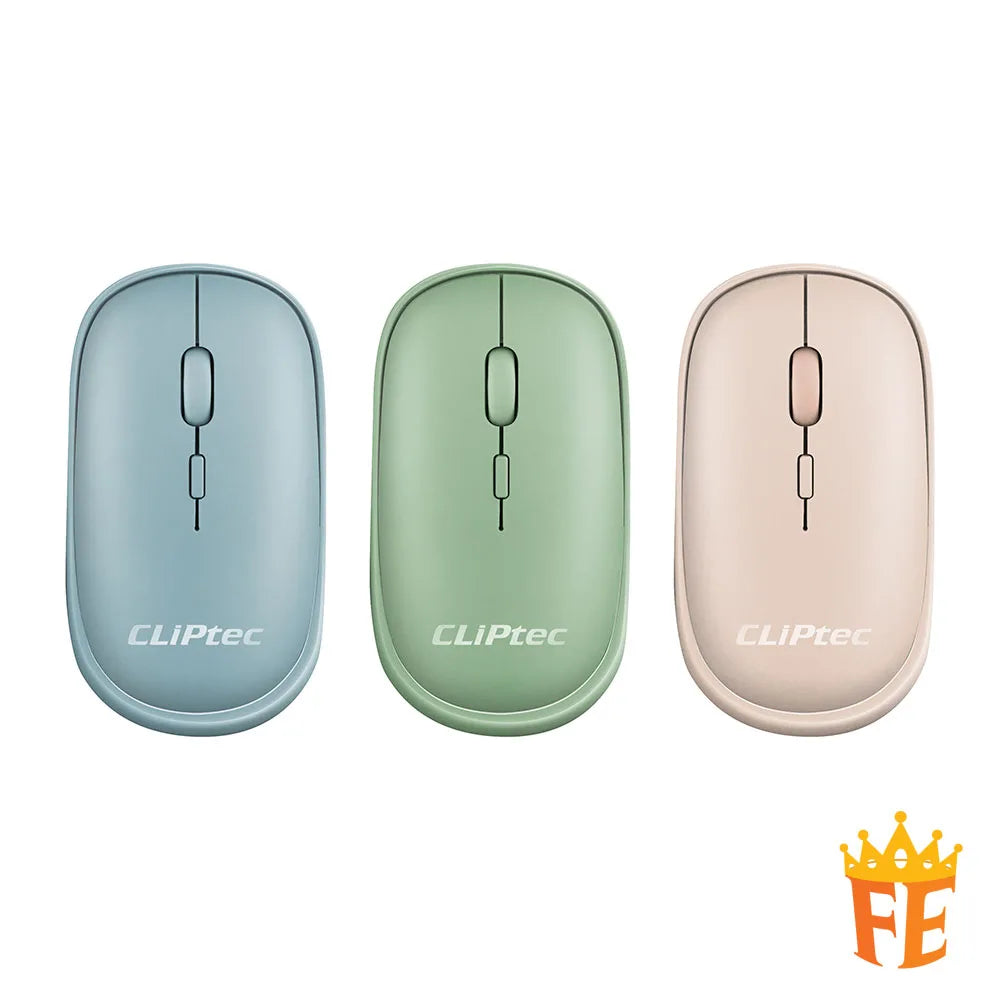 CLiPtec 1600DPI 2.4Ghz Wireless Silent Mouse- Youth Xilent RZS-868