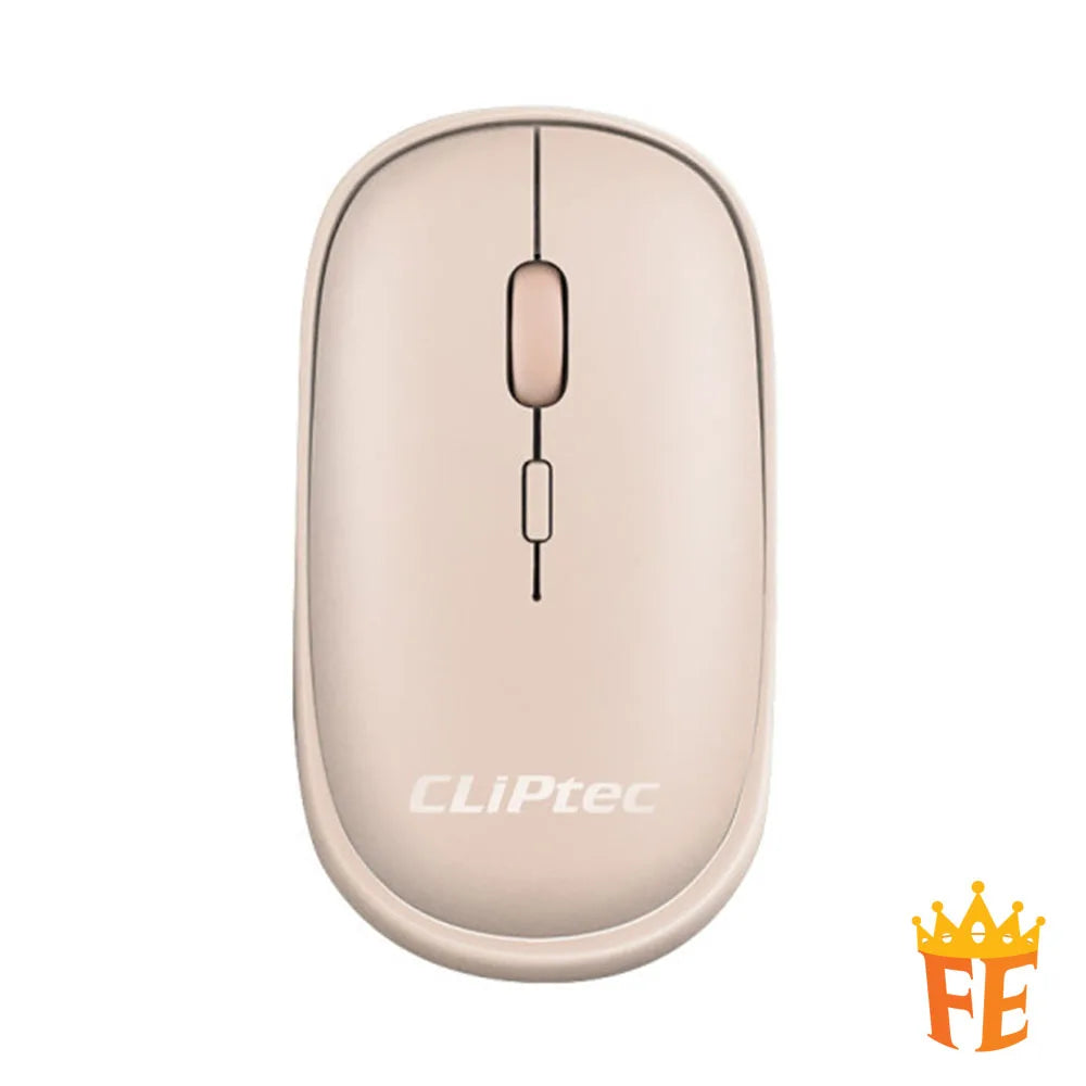 CLiPtec 1600DPI 2.4Ghz Wireless Silent Mouse- Youth Xilent RZS-868