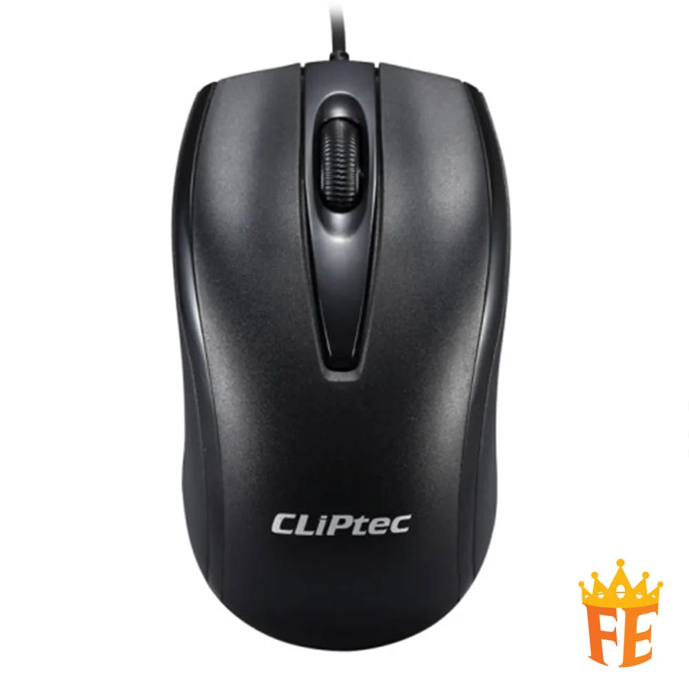 CLiPtec 1200 dpi Silent Optical Mouse - Xilent Scroll RZS-951