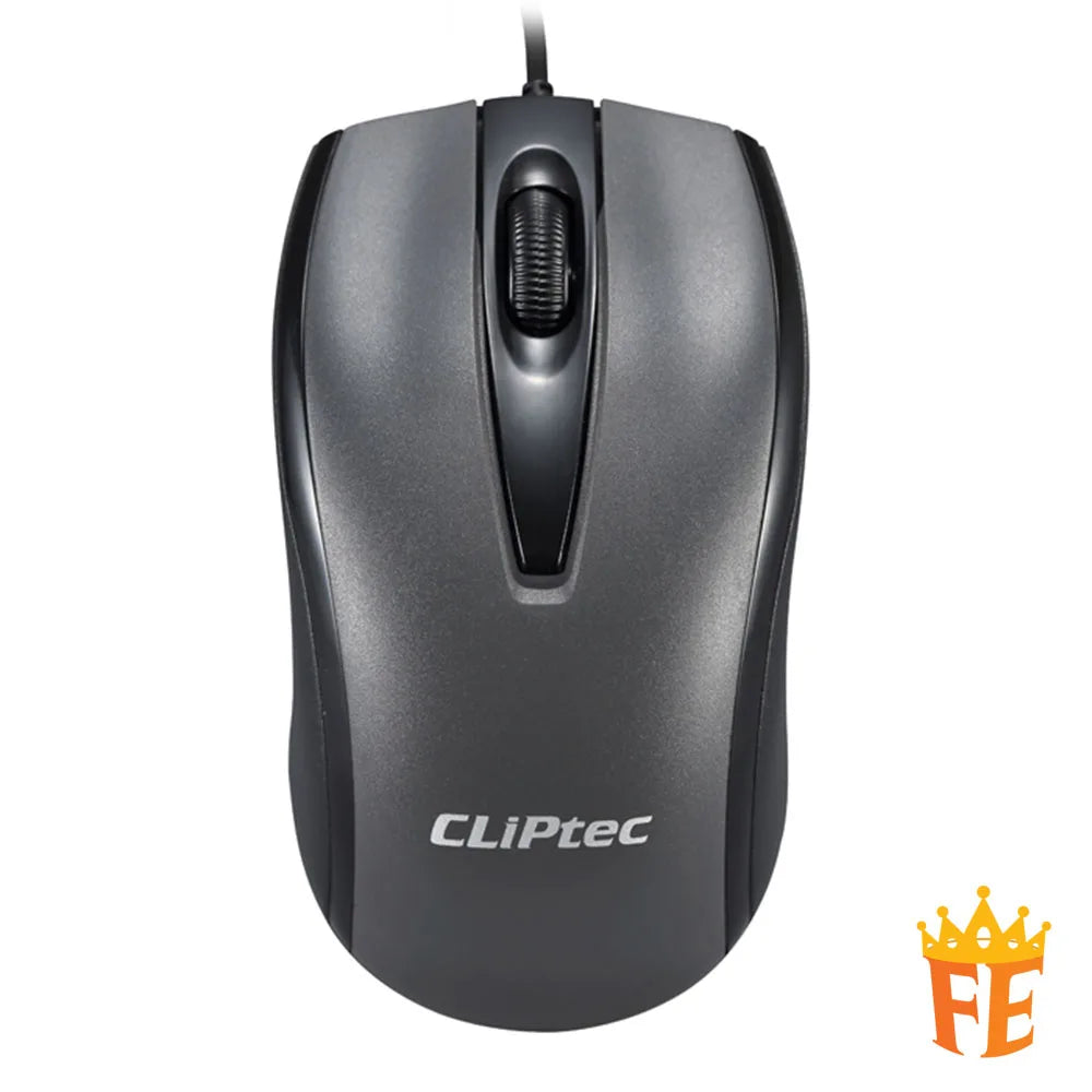 CLiPtec 1200 dpi Silent Optical Mouse - Xilent Scroll RZS-951