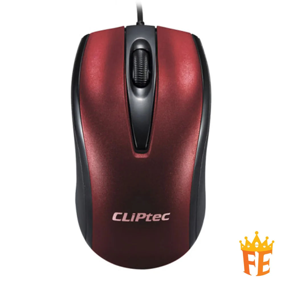 CLiPtec 1200 dpi Silent Optical Mouse - Xilent Scroll RZS-951