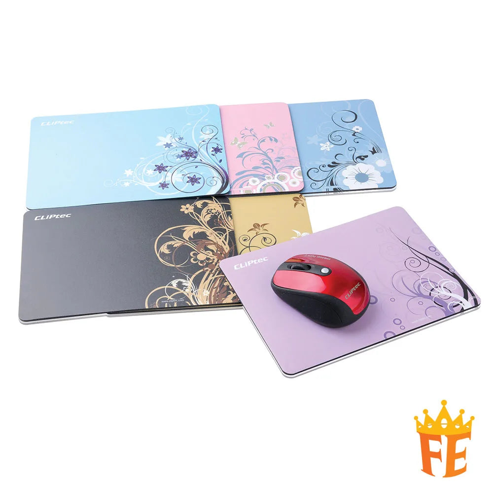CLiPtec Optical Mouse Pad (Speed-Pad) 65 grams weight, High density surface, 210mm x 150mm, Anti-Static Random Colour RZY-238