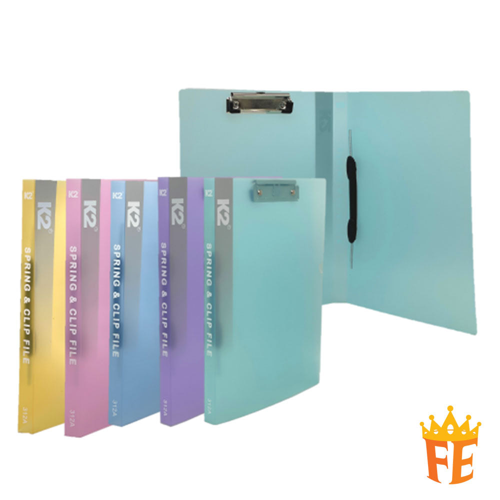 EMI PP Spring / Lever & Clip File A4 Mix Colour