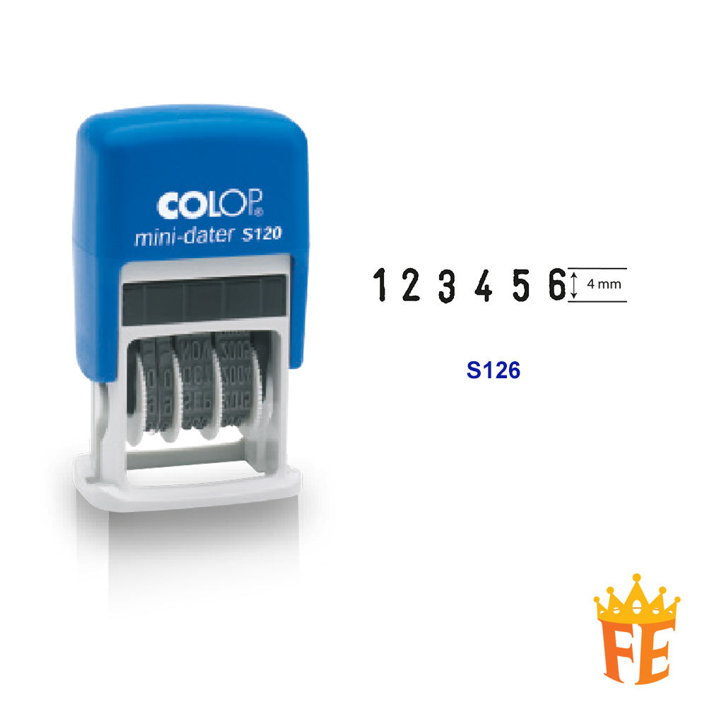 Colop Self Inking Dater Stamp All Size