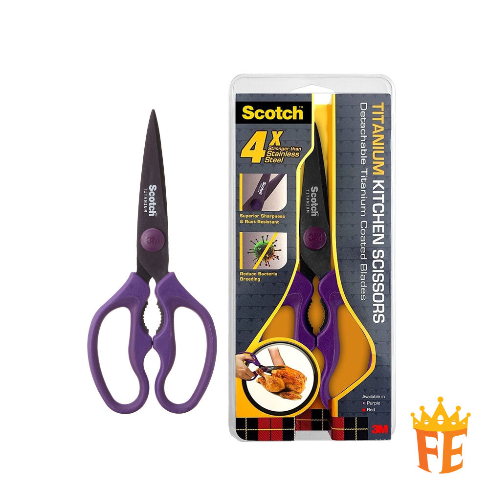 3M Scotch Detachable Titanium Kitchen Scissors