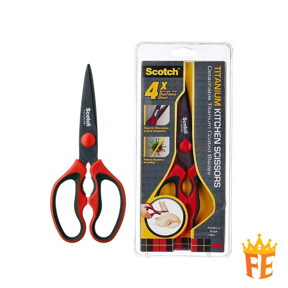 3M Scotch Detachable Titanium Kitchen Scissors