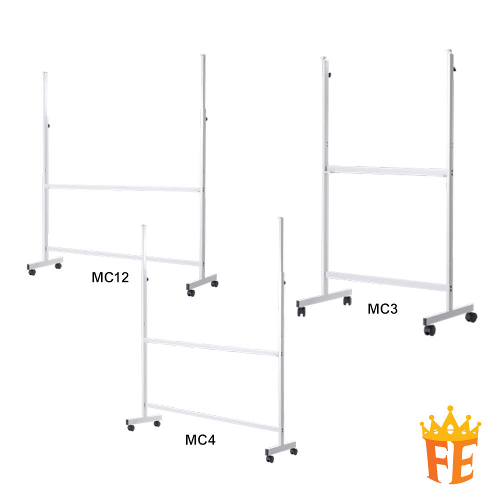 Whiteboard / Notice Board Stand With Castor