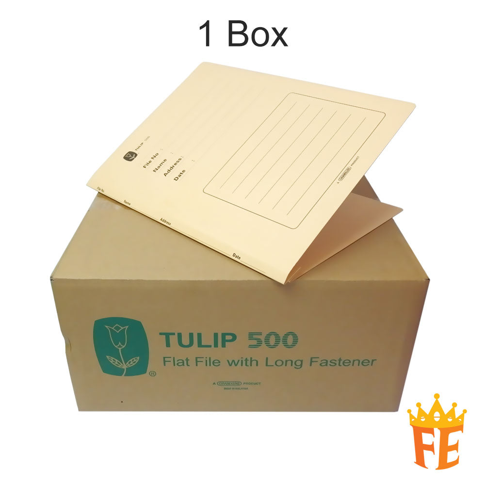 Tulip Flat & Spring File 500 All Colour