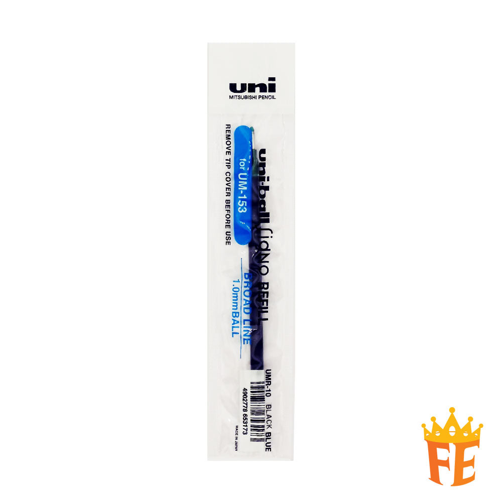 Uni-Ball Signo Umr 153 Broad Gel Roller Pen / Refill 1.0mm All Colour