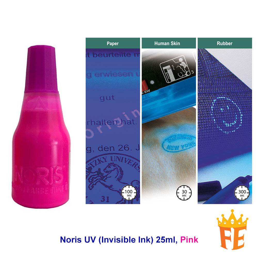 Colop Standard, UV (Invisible Ink) & Infrared Refill Ink 25ml