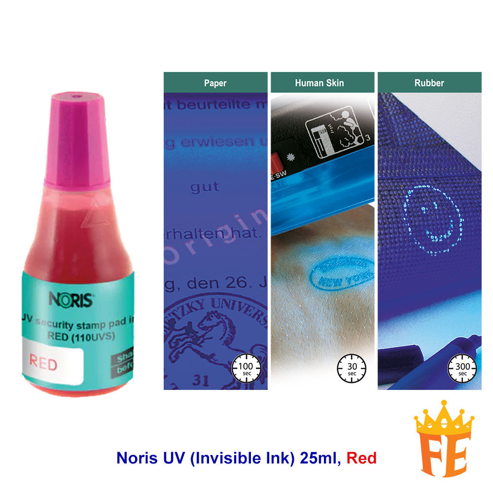 Colop Standard, UV (Invisible Ink) & Infrared Refill Ink 25ml