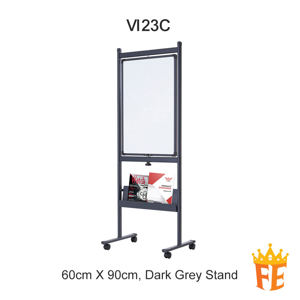 Viva Double Sided Mobile Whiteboard All Size