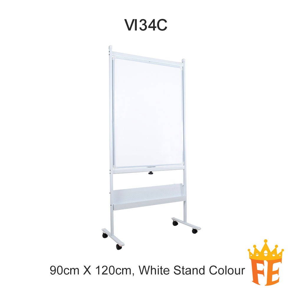 Viva Double Sided Mobile Whiteboard All Size