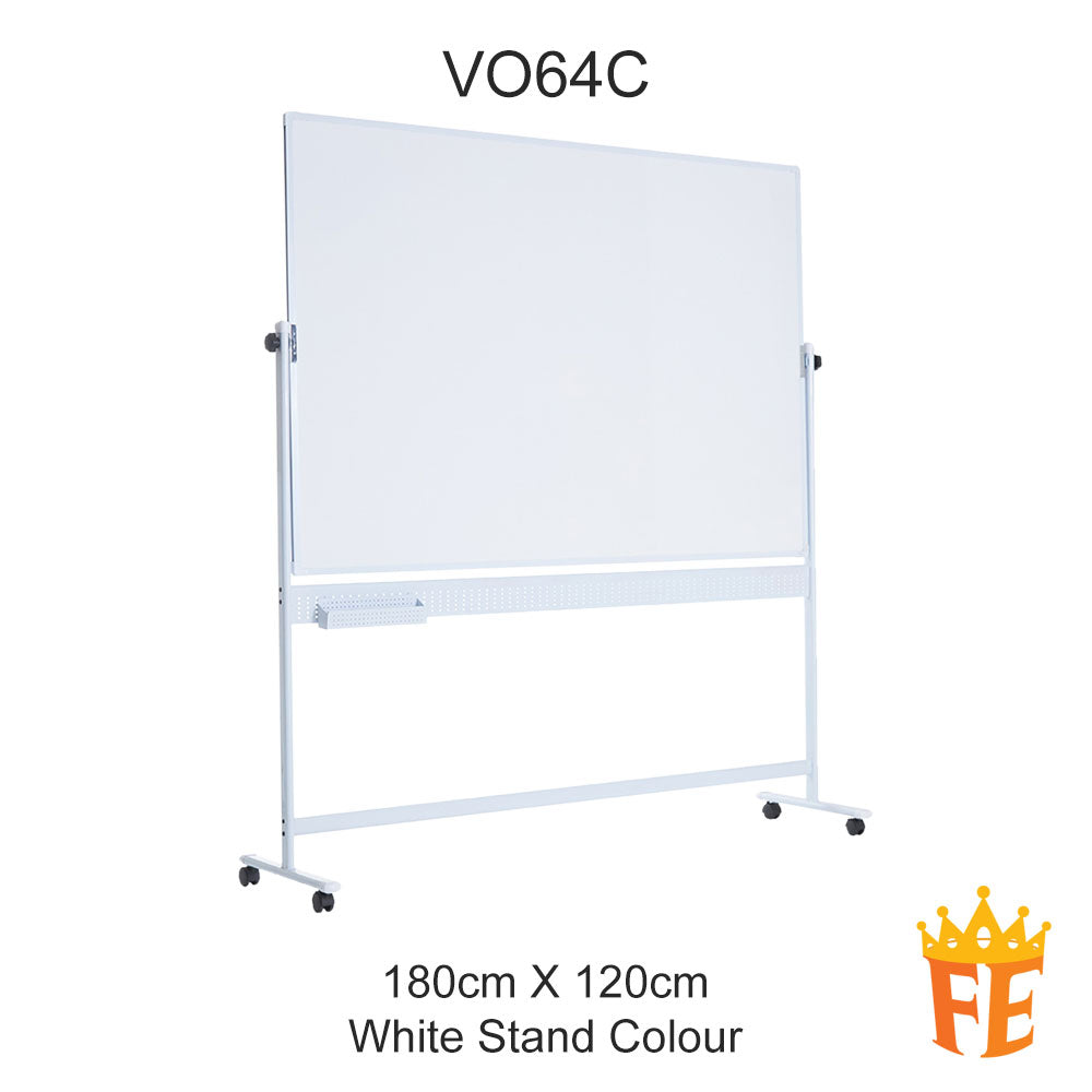 Double Sided Mobile Vovo Whiteboard With Stand, All Size